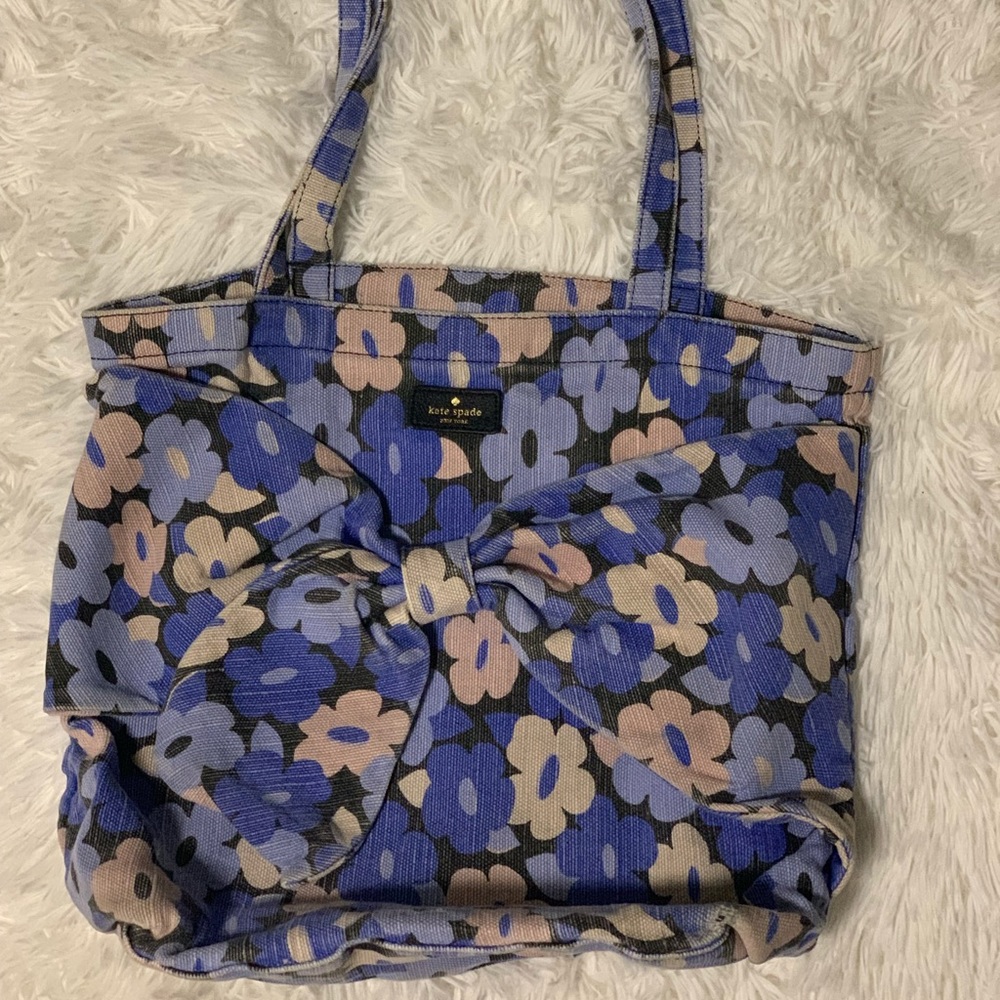 Kate Spade ♠️ denim tote purse